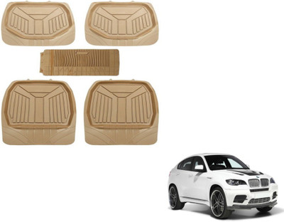 MOCKHE PVC (Polyvinyl Chloride) Standard Mat For  BMW X6(Beige)