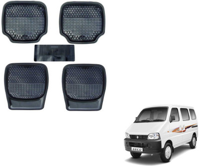 MOCKHE PVC (Polyvinyl Chloride) Standard Mat For  Maruti Suzuki Eeco(Black)