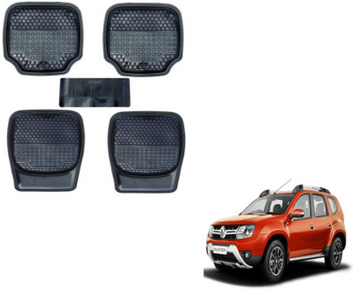 MOCKHE PVC (Polyvinyl Chloride) Standard Mat For  Renault Duster(Black)