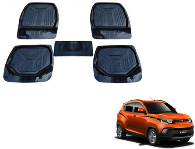 MOCKHE PVC (Polyvinyl Chloride) Standard Mat For  Mahindra KUV 100(Black)