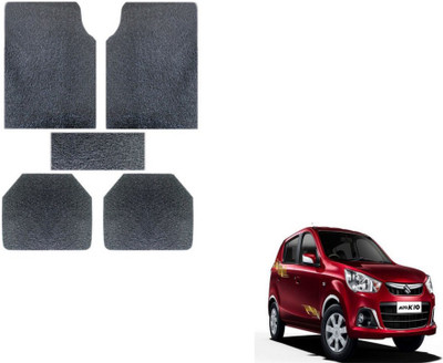 MOCKHE Rubber, Plastic Standard Mat For  Maruti Suzuki Alto K10(Grey)