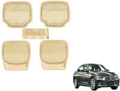 MOCKHE PVC (Polyvinyl Chloride) Standard Mat For  BMW 3 Series(Beige)