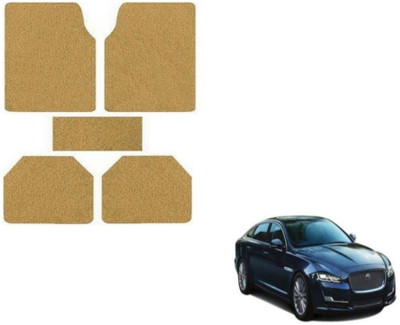 MOCKHE Rubber, Plastic Standard Mat For  Jaguar XJ-TYPE(Beige)