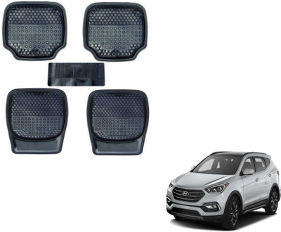 MOCKHE PVC (Polyvinyl Chloride) Standard Mat For  Hyundai SantaFe(Black)