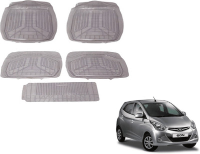 MOCKHE PVC (Polyvinyl Chloride) Standard Mat For  Hyundai Eon(Grey)