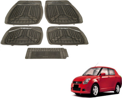 MOCKHE PVC (Polyvinyl Chloride) Standard Mat For  Maruti Suzuki Swift Dzire(Grey)