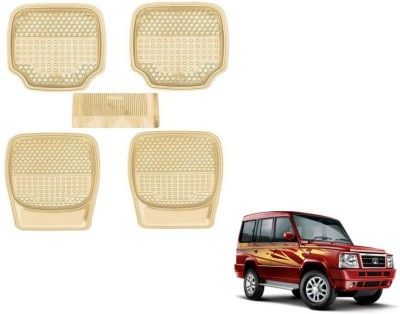 MOCKHE PVC (Polyvinyl Chloride) Standard Mat For  Tata Sumo(Beige)