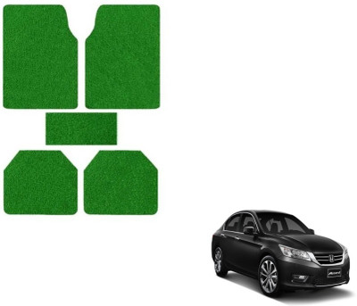 MOCKHE Rubber, Plastic Standard Mat For  Honda Accord(Green)