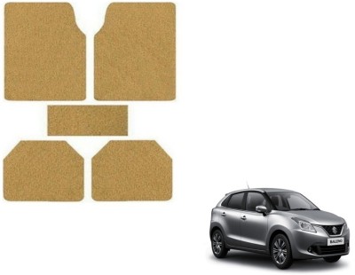 MOCKHE Rubber, Plastic Standard Mat For  Maruti Suzuki Baleno(Beige)