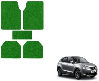 MOCKHE Rubber, Plastic Standard Mat For  Maruti Suzuki Baleno(Green)