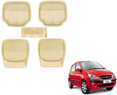 MOCKHE PVC (Polyvinyl Chloride) Standard Mat For  Hyundai Getz(Beige)