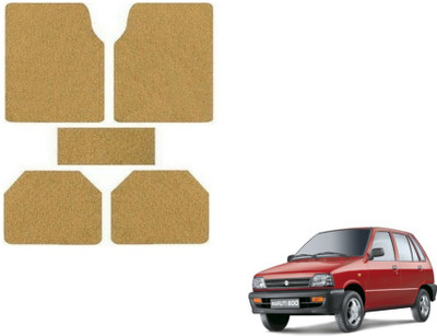 MOCKHE Rubber, Plastic Standard Mat For  Maruti Suzuki 800(Beige)