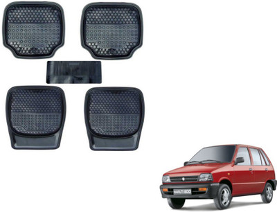 MOCKHE PVC (Polyvinyl Chloride) Standard Mat For  Maruti Suzuki 800(Black)