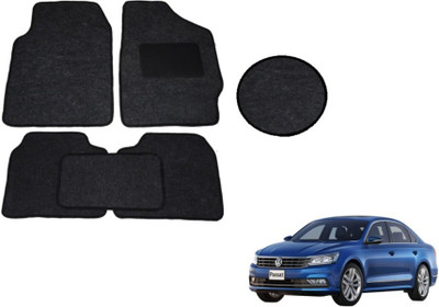 MOCKHE Fabric Standard Mat For  Volkswagen Passat(Black)