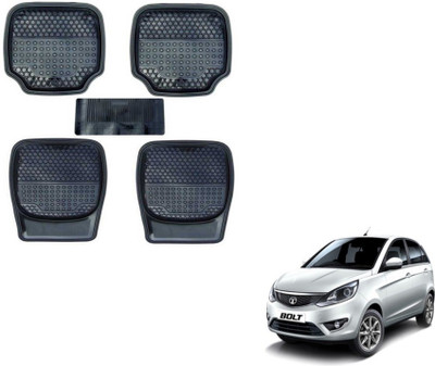 MOCKHE PVC (Polyvinyl Chloride) Standard Mat For  Tata Bolt(Black)