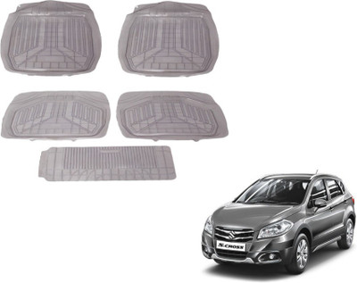 MOCKHE PVC (Polyvinyl Chloride) Standard Mat For  Maruti Suzuki S-Cross(Clear)