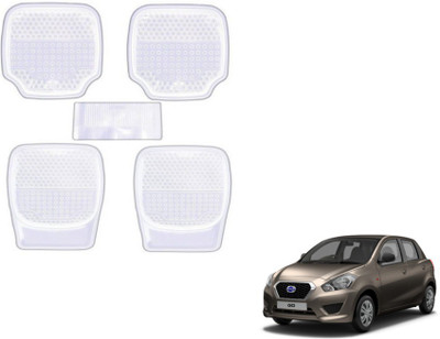 MOCKHE PVC (Polyvinyl Chloride) Standard Mat For  Datsun Go(Clear)