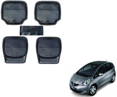 MOCKHE PVC (Polyvinyl Chloride) Standard Mat For  Honda Jazz(Black)
