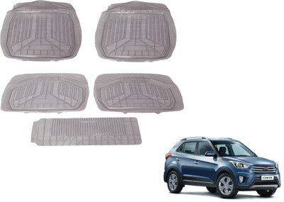 MOCKHE PVC (Polyvinyl Chloride) Standard Mat For  Hyundai Creta(Clear)