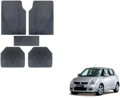 MOCKHE Rubber, Plastic Standard Mat For  Maruti Suzuki Swift(Grey)