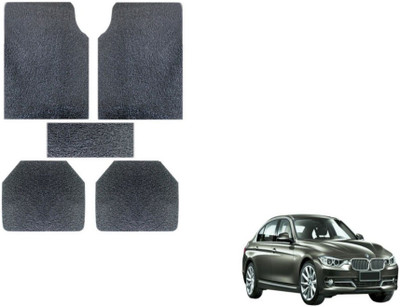 MOCKHE Rubber, Plastic Standard Mat For  BMW 3 Series(Grey)