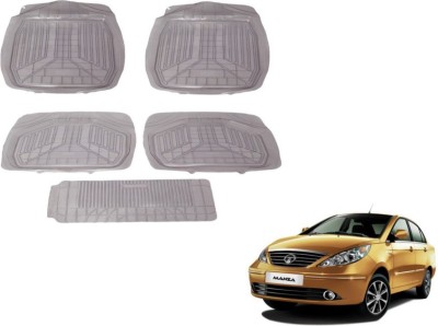 MOCKHE PVC (Polyvinyl Chloride) Standard Mat For  Tata Manza(Clear)