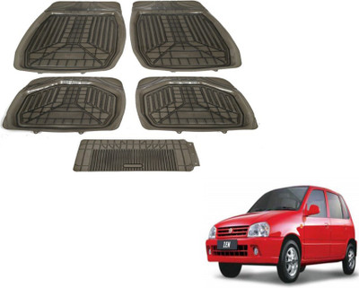 MOCKHE PVC (Polyvinyl Chloride) Standard Mat For  Maruti Suzuki Zen(Grey)