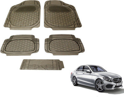 MOCKHE PVC (Polyvinyl Chloride) Standard Mat For  Mercedes Benz C-Class(Grey)