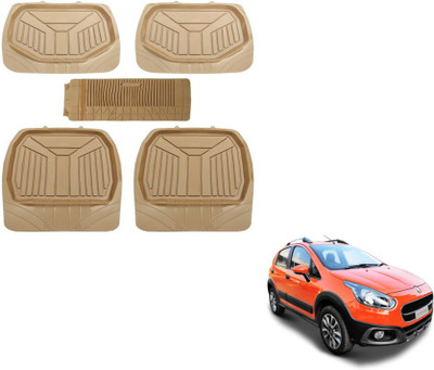 MOCKHE PVC (Polyvinyl Chloride) Standard Mat For  Fiat Avventura(Beige)