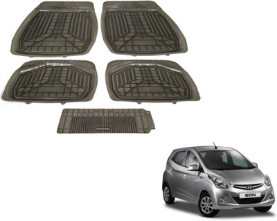 MOCKHE PVC (Polyvinyl Chloride) Standard Mat For  Hyundai Eon(Grey)