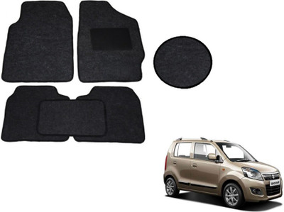 MOCKHE Fabric Standard Mat For  Maruti Suzuki WagonR Stingray(Black)