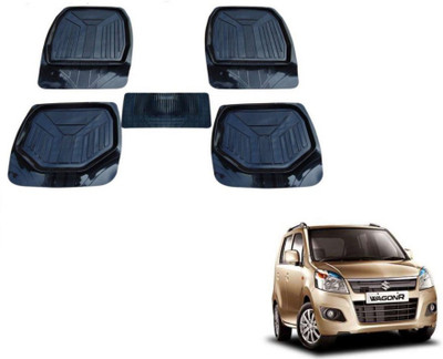 MOCKHE PVC (Polyvinyl Chloride) Standard Mat For  Maruti Suzuki WagonR(Black)
