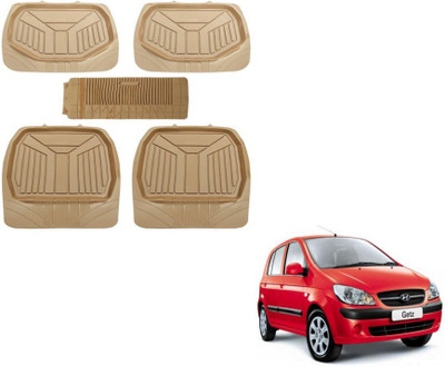 MOCKHE PVC (Polyvinyl Chloride) Standard Mat For  Hyundai Getz(Beige)