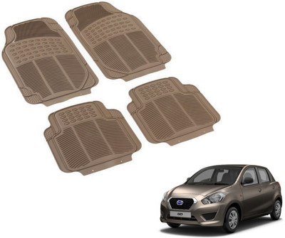 MOCKHE PVC (Polyvinyl Chloride) Standard Mat For  Datsun Go(Beige)