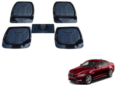 MOCKHE PVC (Polyvinyl Chloride) Standard Mat For  Jaguar XF(Black)
