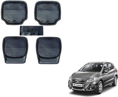 MOCKHE PVC (Polyvinyl Chloride) Standard Mat For  Maruti Suzuki S-Cross(Black)