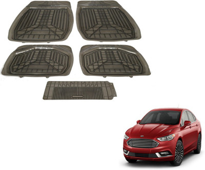 MOCKHE PVC (Polyvinyl Chloride) Standard Mat For  Universal For Car(Grey)