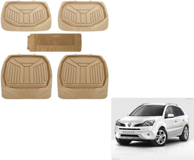 MOCKHE PVC (Polyvinyl Chloride) Standard Mat For  Renault Koleos(Beige)