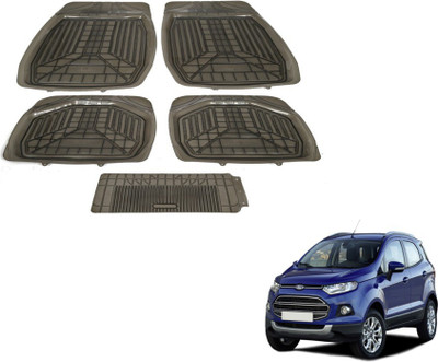 MOCKHE PVC (Polyvinyl Chloride) Standard Mat For  Ford Ecosport(Grey)
