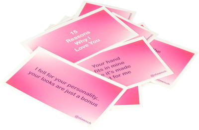 

STAWNCH Greeting Card(LIGHT PINK, Pack of 15)