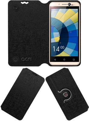 ACM Flip Cover for Hitech Air A3(Black, Cases with Holder, Pack of: 1)
