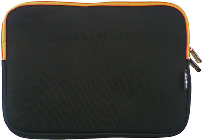 

Emartbuy 14 inch Sleeve/Slip Case(Multicolor), Black/orange