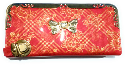 

RSG Casual Red Clutch