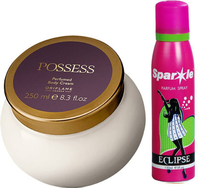 oriflame possess perfumed body cream