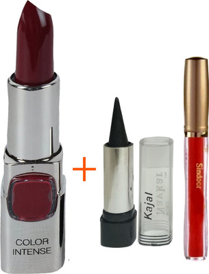 Half N Half Intense Lipstick(Set of 3)