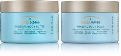 

See See Body Scrub and Body Butter Combo(Set of 2)