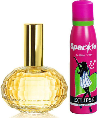 Oriflame Sweden Memories daydreaming in a hammock Eau de Toilette 30ml (32671) With one sparkle perfume spray 150 ml(Set of 2)