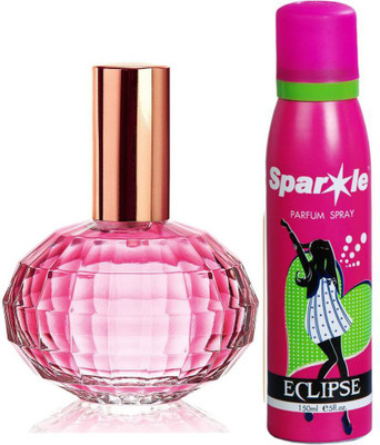 

Oriflame Sweden Memories chasing butterflies Eau de Toilette 30ml (32673) With one sparkle perfume spray 150 ml(Set of 2)