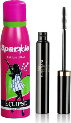 

Oriflame Sweden Giordani Gold Iconic All-in-One Mascara 8ml (32576) With one sparkle perfume spray 150 ml(Set of 2)