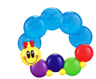 

Babysid Collections Water Filled Teether for Baby Girls Boys Sterilized Water Filled 0M+ Non Toxic(Multicolor)